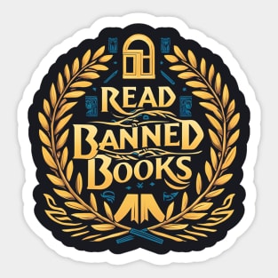 Read Banned Books Sticker